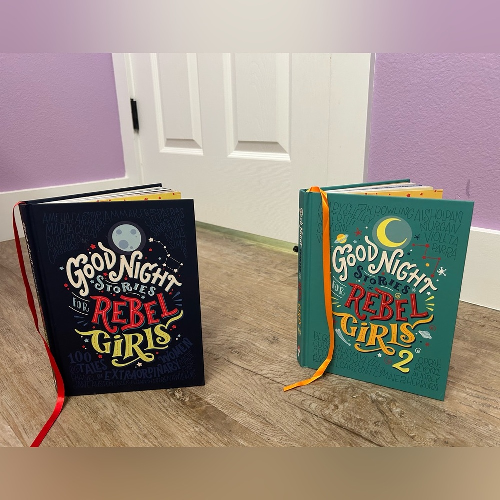 Part 1 and part 2 of good night stories for rebel girls